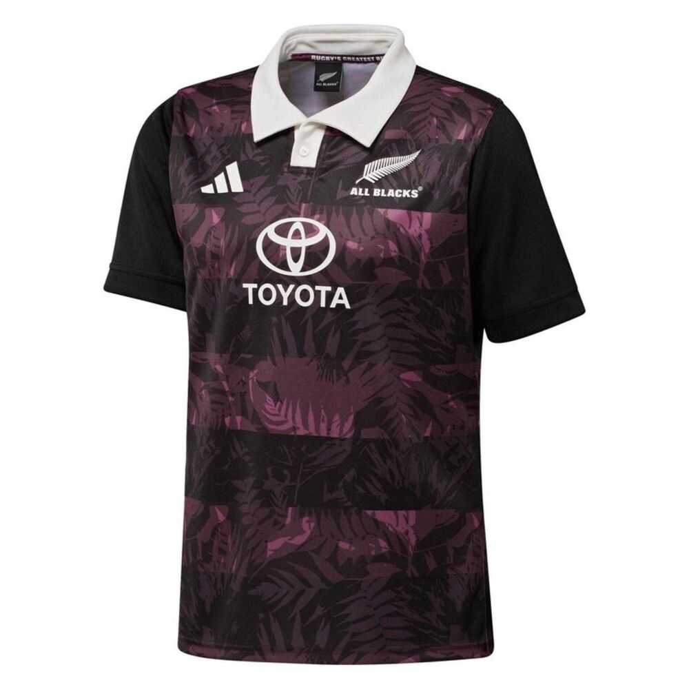 Adidas Mens New Zealand All Blacks Training Jersey / Maroon